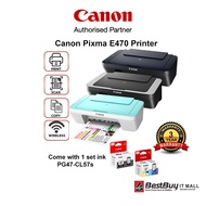 Canon Pixma E470 All In One Wireless Printer (Print/Scan/Copy/Wifi)