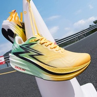 [10KM+] 361 Degrees Flame 4MIX Peppa Pig Professional Marathon Running Shoes Racing PB Shock Absorbi