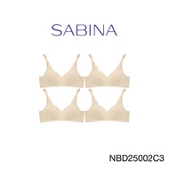( Set 4 ชิ้น ) [Online Exclusive] Sabina Perfect Bra Level 1 เสื้อชั้นใน ไร้โครง รหัส NBD25002