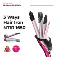 Tescom Catokan Pengeriting Rambut 3 ways Hair Iron NTIR1650