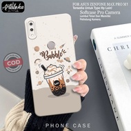 Case Hp Asus Zenfone Max Pro M1 Softcase Pro Camera Silicone Tpu Softcase Asus Zenfone Max Pro M1 Fashion Case BOBA Cute Case Case Flexible Hp Accessories Phone Protector