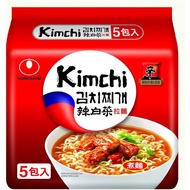 Nongshim Kimchi Ramyun Flavour Instant Noodles Pack of 5 (5 x 120g)