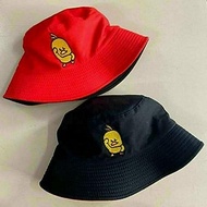 Mũ bucket nam nữ nón tai bèo thêu chú vịt cực xinh, mũ quốc dân vành tròn vải thoáng khí, chất vải c