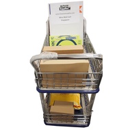 2-tier Platform Mail Cart (Trolley) - OWN DELIVERY
