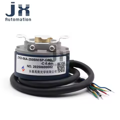 Original Changchun YUHENG ZKD-56A-250BM-5P-G05L-C Incremental Encoder 0.4m Cable for Servo Motor And