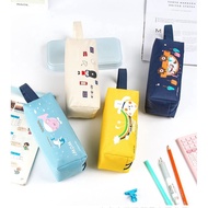 Canvas student stationery bag school student stationery storage bag