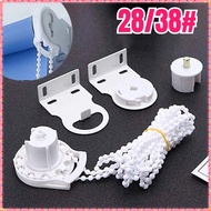 Roller Blind Chain Curtain Sparepart Endcup 28/ 38mm Roller Blind Bracket Set Kit Long Bead Chain La