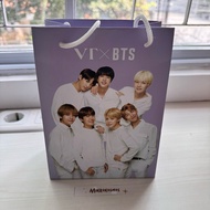 PAPER BAG BTS x VT COSMETICS limited official collection