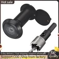 220-Degree Solid Peep Holes for Door with 16mm Drill Bit,0.63in Door Peephole for Door Thick From 1-