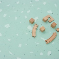 Playzu 台灣製免運 拼接地墊 巧拼 設計地墊 安全遊戲地墊 EVA地墊 無毒巧拼 地墊 抹茶