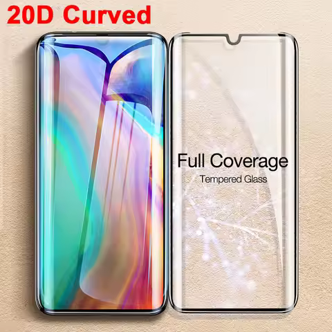 20D Curved Tempered Film for Mate 40 30 30E Screen Protectors for Huawei P30 Pro P30E P40 Nova 7 5G 