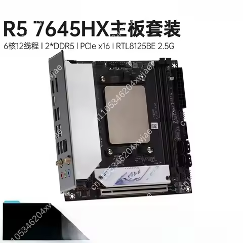 Onboard CPU Combo New AMD Desktop Motherboard for Gaming Office ITX Mini PC
