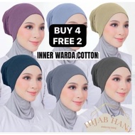 🔥 ANAK TUDUNG INNER WARDA COTTON SCARF TUDUNG SNOWCAP 🔥