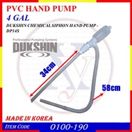 (4 GAL) DUKSHIN CHEMICAL SIPHON HAND PUMP - DP14S - O100-190