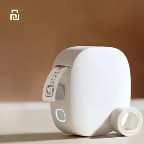 Mijia Smart Label Maker Machine Mini Pocket Thermal Wireless Label Printer All in One DIY for Mihome
