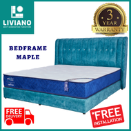 Bed Frame Maple Katil Queen Size / King Size / S.Single Size/ Single Size