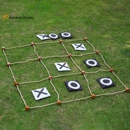 Giant Tic - -Toe Outdoor Game Instant Setup, No Assembly Bean-Bag Toss Games Set,Giant - for Adults
