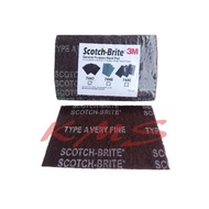 MERAH Scotch Brite 3m 7447 - Scotch Brite Red3m