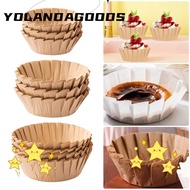 YOLA Cake Pan Liner, 4/6/8inch Nonstick Baking Papers,  Foldless Disposable Oilproof Cupcake Liner K