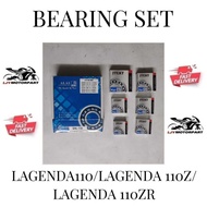 YAMAHA LAGENDA110 LAGENDA 110Z LAGENDA 110ZR ENJIN BEARING SET ENGINE BEARING SET