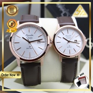 Alexander CHRISTIE ALEXANDRE CHRISTIE COUPLE A Pair ORIGINAL ORIGINAL BRANDED ROSEGOLD BROWN AC 1014