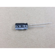 10pcs 47uf 50v Capacitor 47uf 50v Nichicon (wired, genuine) New, 100% Genuine