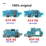 For Samsung A14 A24 A54 4G 5G A145F A146B A245F A546B USB Charger Port Jack Dock Connector Charging Board Flex Cable