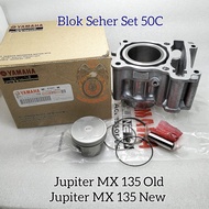 CYLINDER BLOK SEHER SET KOMPLIT YAMAHA 50C KUALITAS ASLI ORIGINAL YAMAHA JUPITER MX 135 JUPITER MX N