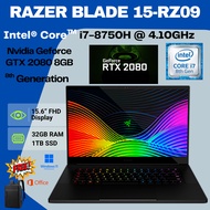 Razer Blade 15 RZ09 Gaming Laptop | Intel Core i7-8750H | NVIDIA RTX 2080 Max-Q 8GB | 32GB RAM | 1TB