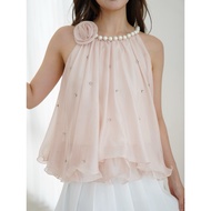 KEYCLOTHINGLINE - Perle Top | Cute Top | Pearl Top