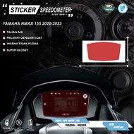 sticker antigores speedometer yamaha nmax 2020 - 2023 - merah 2022