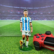 Standee Action Figure Paulo Dybala Argentina Jersey Qatar World Cup Champion 2022