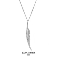 DARK ANTHEM純銀項鏈情侶款羽毛
