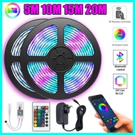 Bluetooth Led Light Strip 5M 10M 15M 20M USB RGB Light Strips Smart 5050 2835 lamp 5V 12V for Room D