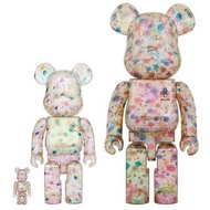 Medicom toy Bearbrick Anever 1000% &amp; 400% + 100% be@rbrick