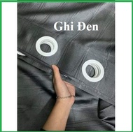 Rèm cửa giá rẻ thanh lý do lẻ lô Đen rộng 305 x 282 x 1 Tấm D214
