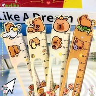 MOLIHA Straight Ruler, Cartoon Gift Math Drawing Ruler, 15cm School Stationery Supply Ruler