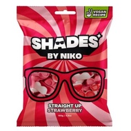 [HALAL] Shades By Niko Straight Up Strawberry Candy 150g imported from UK