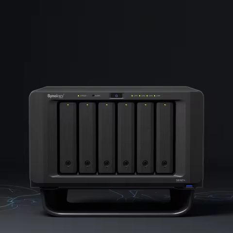 Synology DS1621+ NAS DiskStation 6-Bays NAS Quad-Core Processor Data Backup Storage （Diskless）