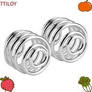 7TILOYSHOP 2PCS Motorcycle Seat Springs, Aluminum Alloy 2 Inch Length Solo Seat Springs, Universal C