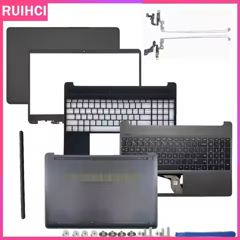For HP 15-DY 15S-FQ 15S-FR 15S-EQ 15-EF 15-ER TPN-Q222/Q230 New LCD Back Cover Front Bezel Laptop Pa