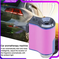 [Ft] Easy Installation Car Air Freshener Car Aromatherapy Smart Car Air Freshener Aroma Diffuser Auto On/off Rechargeable Mini Size Best Aroma Diffuser for Your Car