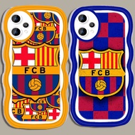 A-37 Barcelona TPU Casing for Realme 14T C31 14 9i C35 9 14X C30 Pro Plus 5G Transparent Case