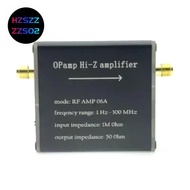 Hi-Z Amplifier  AMP 06A 1Hz-300MHZ 50 Ohm High Impedance Amplifier