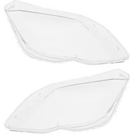 Pair Headlight Lens Cover Compatible with Mercedes-Benz 2013 2014 2015 GLK X204 GLK250 GLK280 GLK300