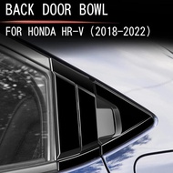 Car Rear Handle Cover Rear Door Bowl Protective Trim for Honda HRV XRV VEZEL Interior Accessories 20