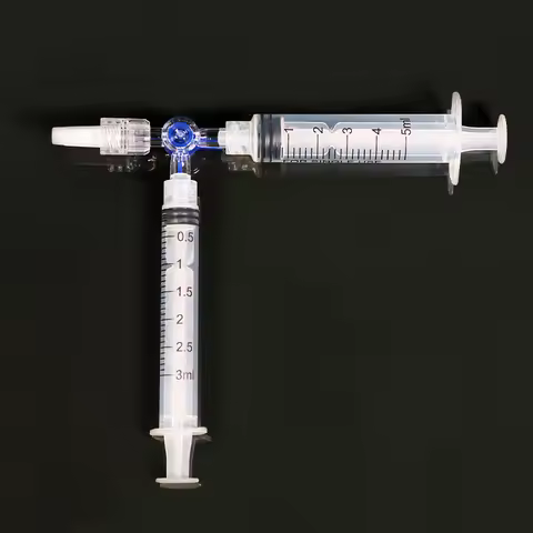 20/50pcs 3-Way Stopcock With Male Lock Adapter Individually Packed Sterile 3 Way Stopcock Flexiable 