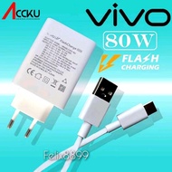 Vivo FAST CHARGING CHARGER 80W USB TYPE C ORIGINAL 100%