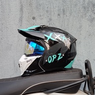 3C certified ORZ male summer street bully detachable combination full half helmet motorcycle female