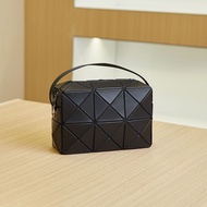 Issey Miyake Bag Limited To Cupid Small Square Box Women's Bag In September Geometric Rhombus Single Shoulder Slung Mobile Phone Bag